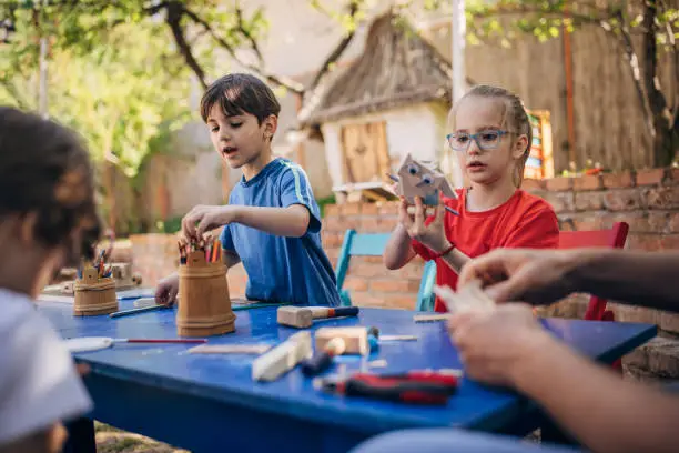 crafting wooden toys workshop Bedford