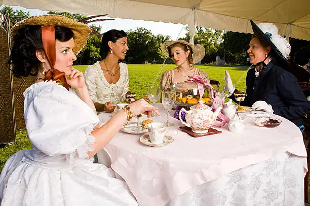 victorian garden tea party Bedford